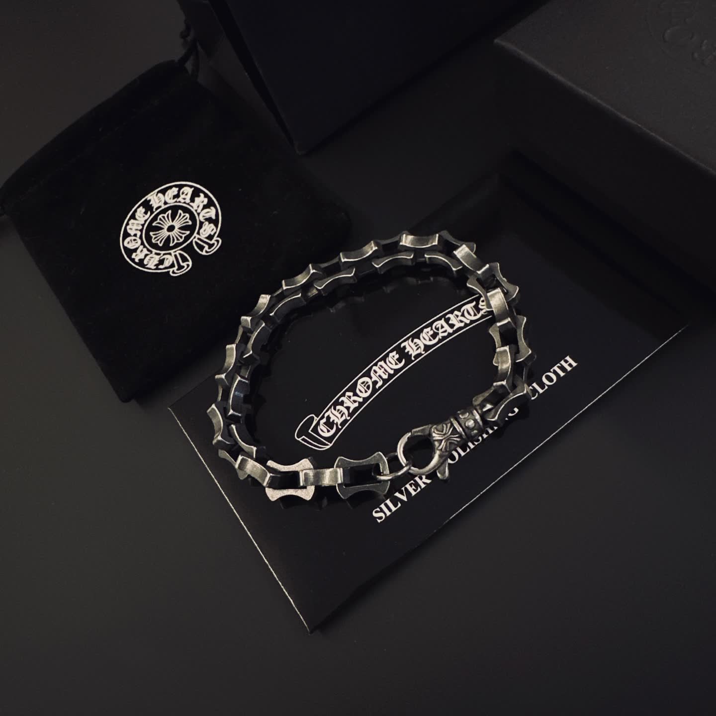 Chrome Hearts Silver Bracelet
